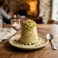 Kulfi, glace indienne crémeuse aux pistaches