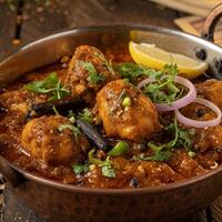 Poulet mijoté sauce curry